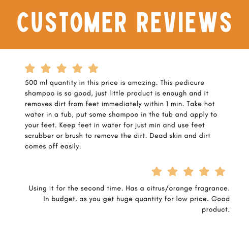 Skin Secrets Manicure Pedicure Shampoo with Orange Extract
