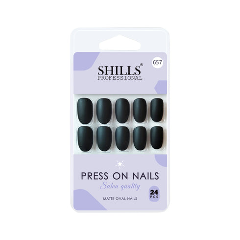 Shills Professional Matte Solid Color Nails Oval(SPN657-SPN666)