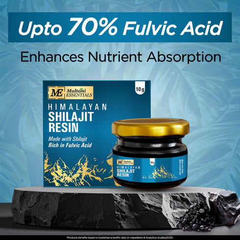 Multani Pharmaceuticals Limited Multani Powerhouse Shilajit Resin Gold Capsules