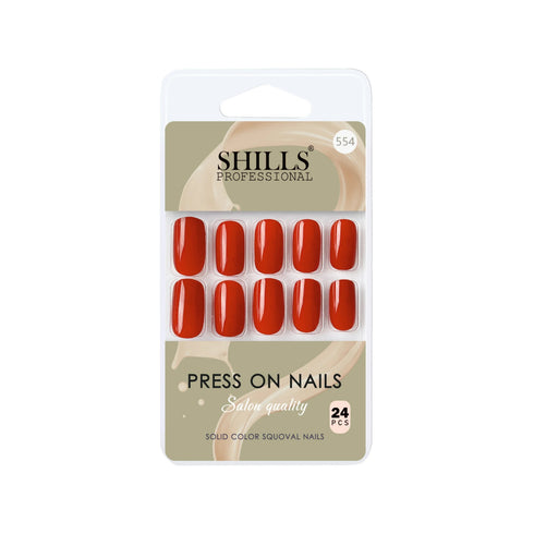 Shills Professional Glossy Solid Color Nails Square(SPN553-SPN578)