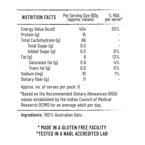 Jiwa 30 Degree Oats Flour