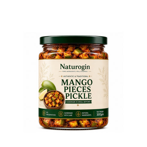 Naturogin Mango Pieces Pickle | Aam ka Achar | 300g