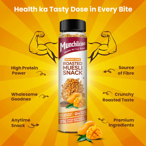 Munchilicious Mango Chia Muesli