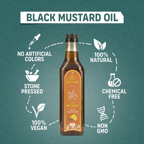 ROSIER Stone Pressed Black Mustard Oil