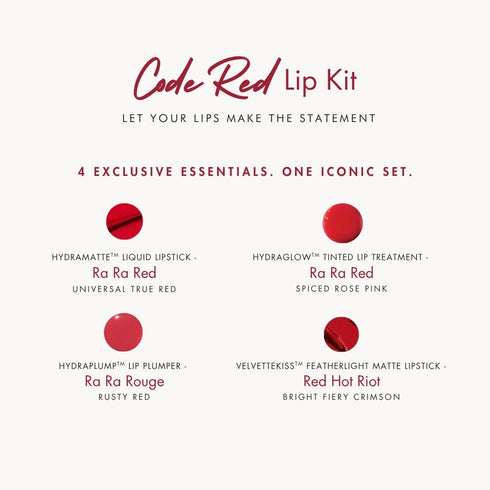 HYUE Code Red Lip Kit