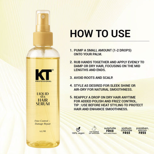 Kt Professional Liquid Silk Serum
