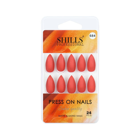 Shills Professional Matte Solid Color Nails Square(SPN677-SPN686)