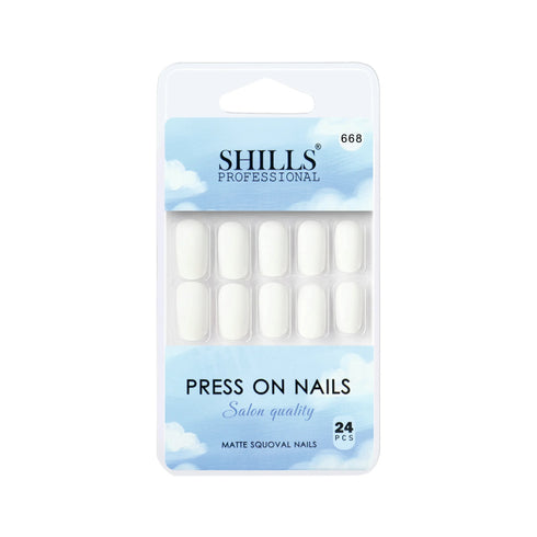 Shills Professional Matte Solid Color Nails Square(SPN667-SPN676)