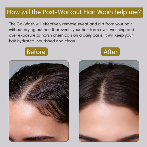 Theearthcollective in Co Wash Post Workout Hair Wash Conditioner only wash