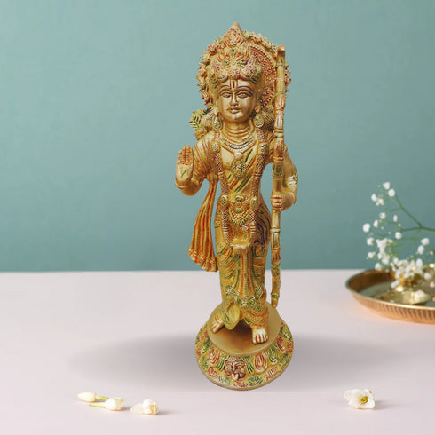 Brass Ram Ji Statue 4.935Kg