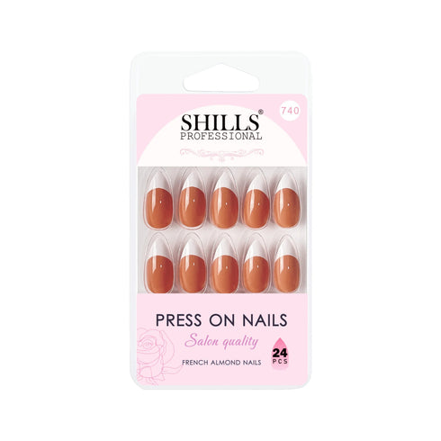 Shills Professional French Nails Sharp Almond (SPN734-SPN746)