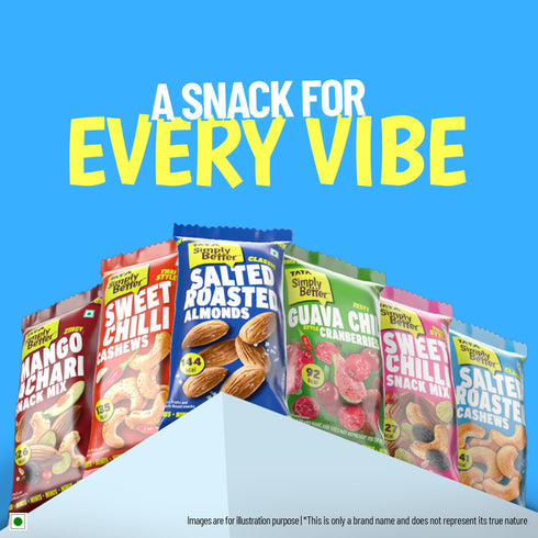 Tata Simply Better Classic Salted Roasted Almonds