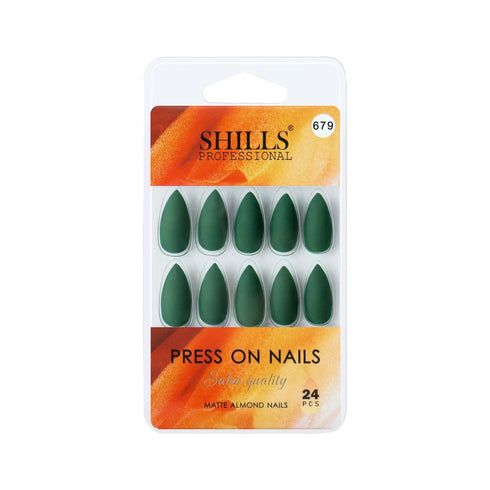 Shills Professional Matte Solid Color Nails Square(SPN677-SPN686)