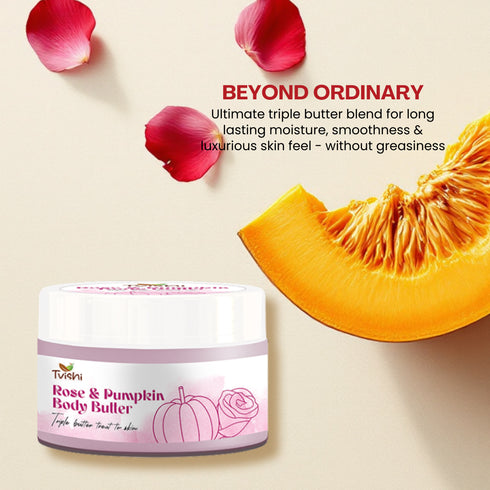 Tvishi Skincare Rose Pumpkin Body Butter