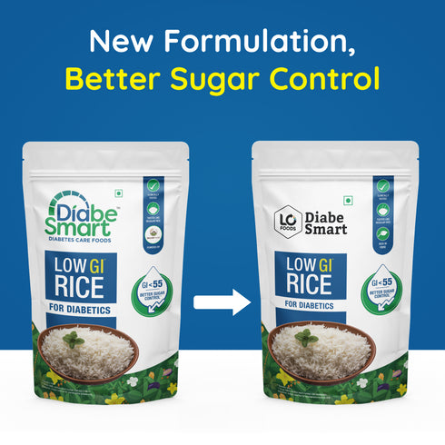 DiabeSmart Low GI Rice - Best Rice For Diabetics