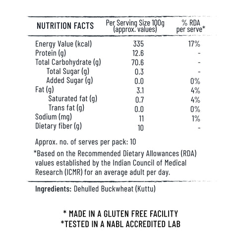Jiwa 30 Degree Buckwheat Flour