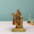 Brass Radha Krishna God Idol Statue 2.52Kg