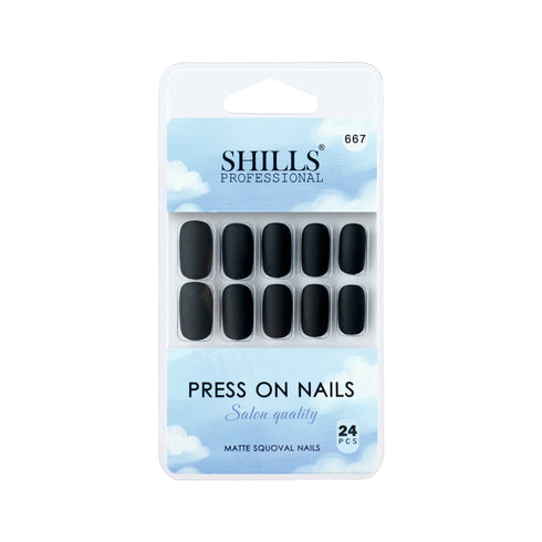 Shills Professional Matte Solid Color Nails Square(SPN667-SPN676)
