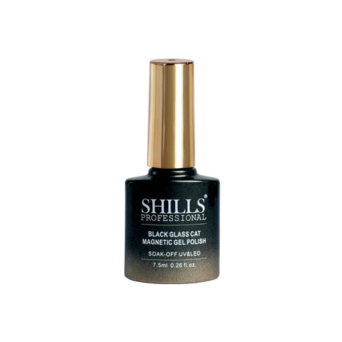 Shills Professional Black Glass Cat Magnetic Gel Polish