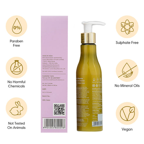 Theearthcollective in Anti Ageing Hair Conditioner Indian Cress Water Cress & Lavender