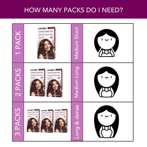 Paradyes Berry Plum Glossy Hair Tint