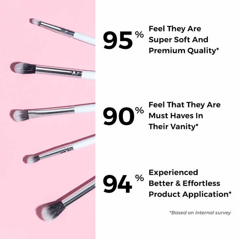 Praush 5 Pcs Professional Eye Blending Brush Set