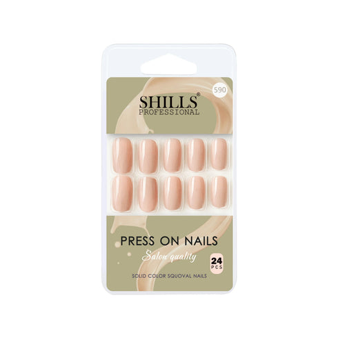 Shills Professional Glossy Solid Color Nails Square(SPN579-SPN604)