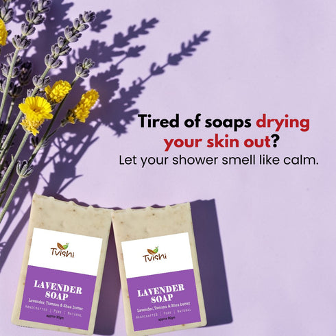 Tvishi Skincare Lavender Soap