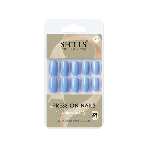 Shills Professional Glossy Solid Color Nails Square(SPN579-SPN604)