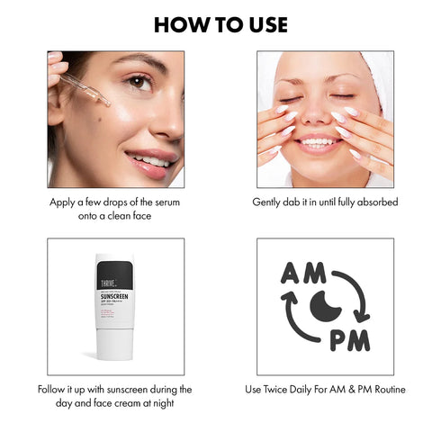 Thriveco Regenerative 5Kda Hyaluronic Acid Super Serum for Radiant Skin
