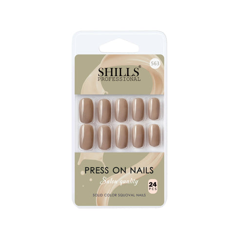 Shills Professional Glossy Solid Color Nails Square(SPN553-SPN578)