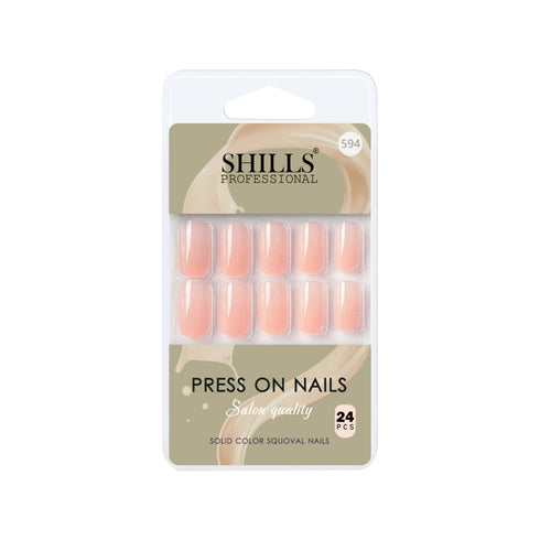 Shills Professional Glossy Solid Color Nails Square(SPN579-SPN604)