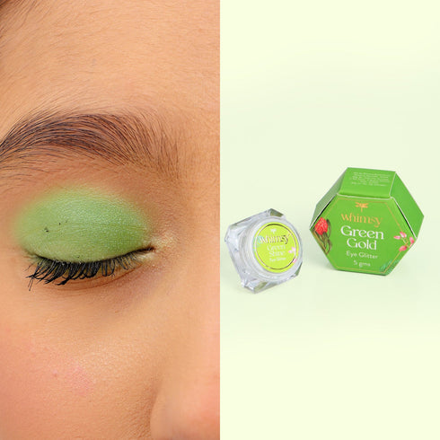 Whimsy Beauty Green Gold - Eye Glitter