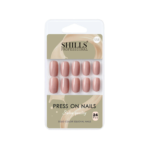 Shills Professional Glossy Solid Color Nails Square(SPN553-SPN578)