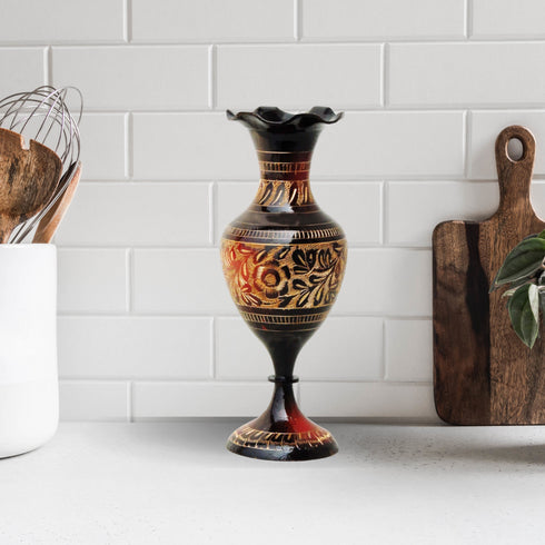 Brass Home And Garden Flower Pot 0.32Kg