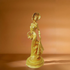 Brass Lady Statue 3.38Kg