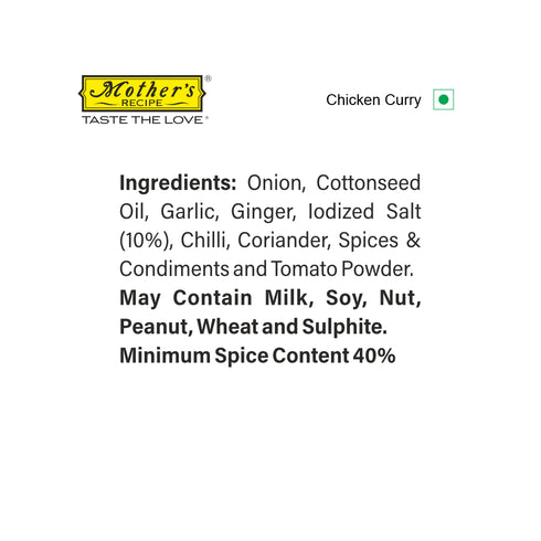 Mothers Recipe Pune Chicken Curry Mix