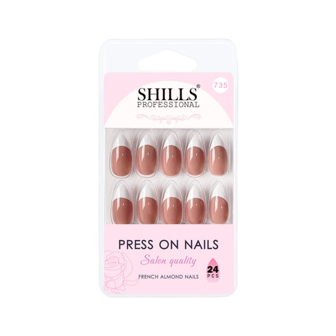 Shills Professional French Nails Sharp Almond (SPN734-SPN746)