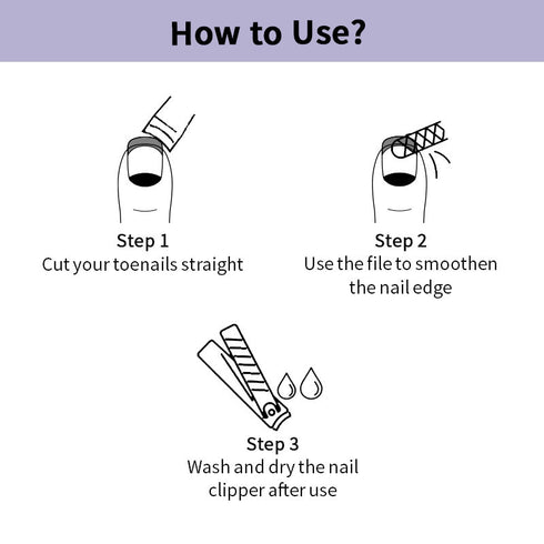 Nykaa 3 in 1 Pedicure Kit (Nail Cutter + Toe Separator + 4 in 1 Foot Scrub Tool)