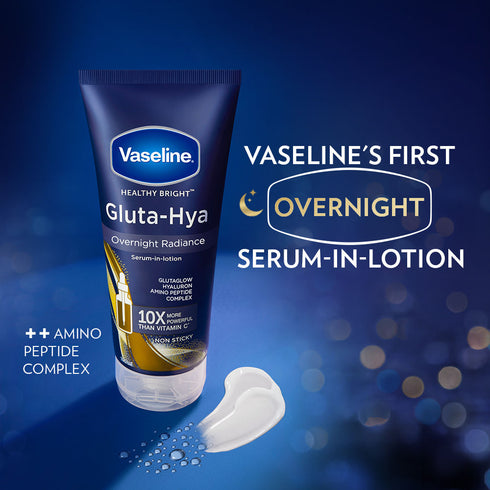 Vaseline Gluta-Hya Overnight Radiance Serum-In-Lotion