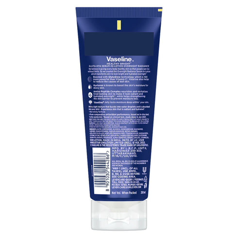 Vaseline Gluta-Hya Overnight Radiance Serum-In-Lotion