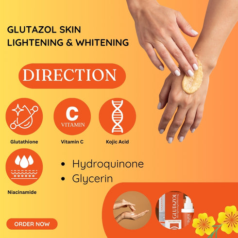 Glutazol Skin Lightening & Whitening Face & Body Lotion