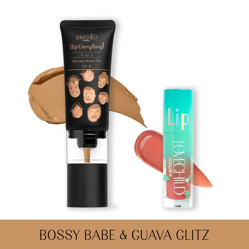 LoveChild Power Punch| Serum Tint and Lip Gelato Oil Combo