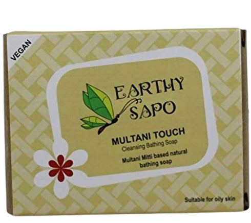 Earthy Sapo Multani Touch Cleansing Bathing Soap