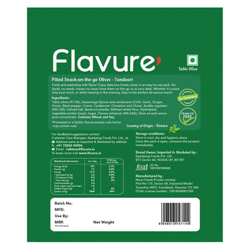 Flavure Olives Tandoori