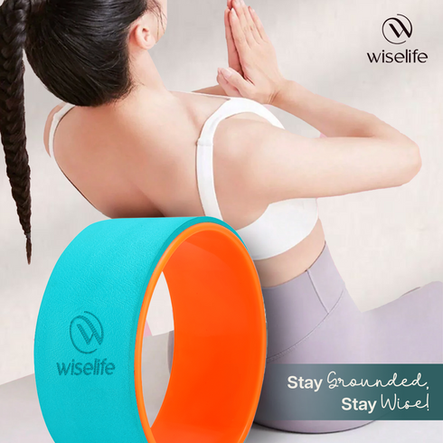Wiselife Classic Yoga Wheel Set of 5