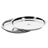 Vinod Stainless Steel New Tat Dinner Plate Set of 4 28.5 cm Highest Grade Stainless Steel Mirror Finish and Rust Free