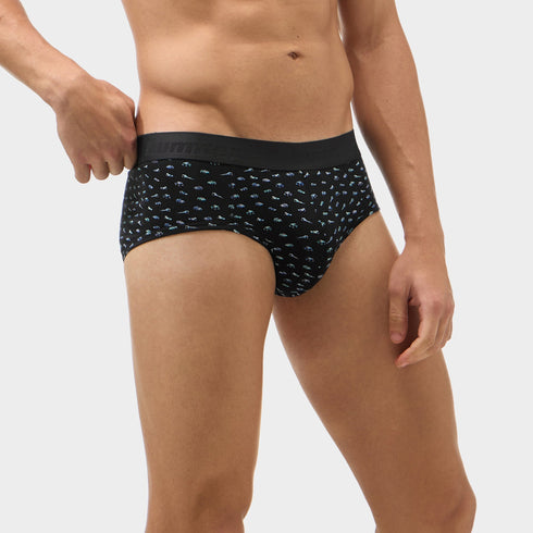 Bummer Cotton Stretch Brief - Vroom