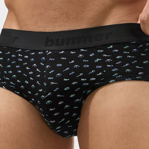Bummer Cotton Stretch Brief - Vroom