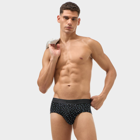 Bummer Cotton Stretch Brief - Vroom